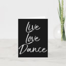Search for quote for dancer cards Dancelover