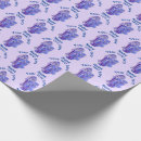 Search for purple floral wrapping paper Birthday