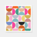 Search for mid century modern napkins Abstract