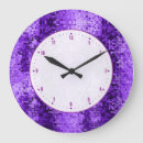 Search for disco ball clocks Purple
