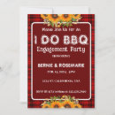 Search for sunflowers engagement party invitations Barbecue