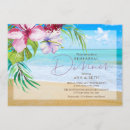 Search for beach rehearsal dinner invitations Elegant