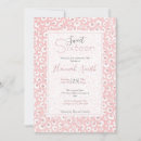 Search for pink cheetah birthday invitations Glam