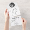 Search for yin yang invitations Black and white