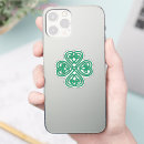 Search for 4 leaf clover good luck stickers Ireland