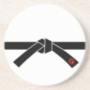 Search for martial coasters Black belt