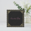 Search for gold border save the dates Trendy