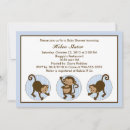 Search for mod monkey invitations Shower