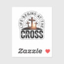 Search for jesus crucifixion stickers God