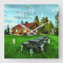 Search for farm style clocks Rustic