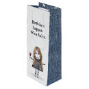 Search for wine glasses gift bags Humour