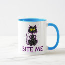 Search for bite me mugs Cat