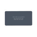 Search for country chic return address labels Minimalist