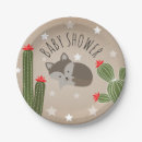 Search for wolf plates Baby shower