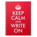 Search for keep calm notebooks Writer