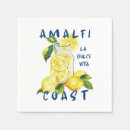 Search for amalfi coast napkins Mediterranean