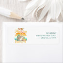 Search for camper return address labels Watercolor