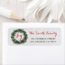 Search for rustic wreath return address labels Baby shower