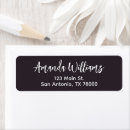 Search for charcoal return address labels Script