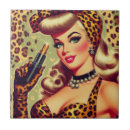 Search for leopard print tiles Retro