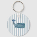 Search for whales key rings Blue whale