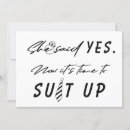 Search for time to suit up invitations Will you be my