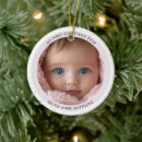 Search for blush christmas tree decorations Snowflakes
