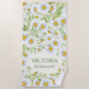 Search for daisy beach towels Watercolor