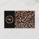 Search for leopard business cards Hair stylist