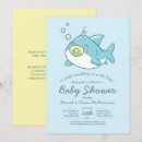 Search for shark baby shower invitations Cute