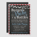 Search for bbq baby boy shower invitations Modern