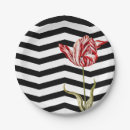 Search for black zig zag paper plates Stripes
