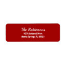 Search for dark return address labels Bold