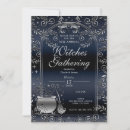 Search for elegant halloween invitations Witch