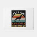 Search for doberman doormats Pet