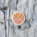 Search for orange and pink badges Typography