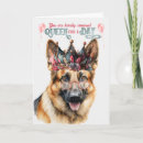Search for funny german shepherd cards Pets