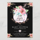 Search for floral pumpkin baby shower invitations Rustic