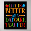 Search for daycare posters Teacher