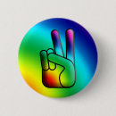 Search for 60s hippie peace sign badges Retro