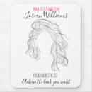 Search for best hair stylist mousepads Beauty salon