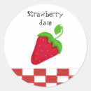 Search for fresh strawberries stickers Fruit