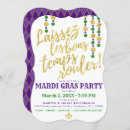 Search for laissez les bon temps rouler invitations Carnival
