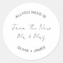 Search for wishes wedding stickers For richer or poorer