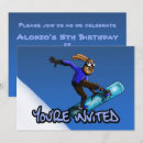 Search for snowboard birthday invitations Party