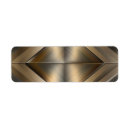 Search for metallic return address labels Silver