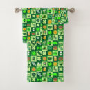 Search for st patricks day bath towels Shamrocks