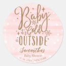 Search for outside stickers Christmas baby shower