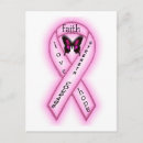 Search for breast cancer hope postcards Faith