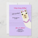 Search for alpaca party invitations Animal